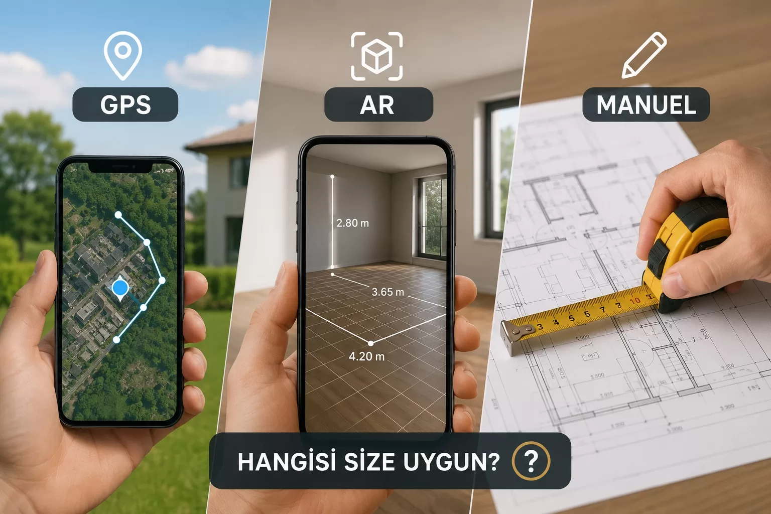 Sahada Zaman Kazandıran 3 Adımlı İş Akışı: Ölçüm → Maliyet → Teklif